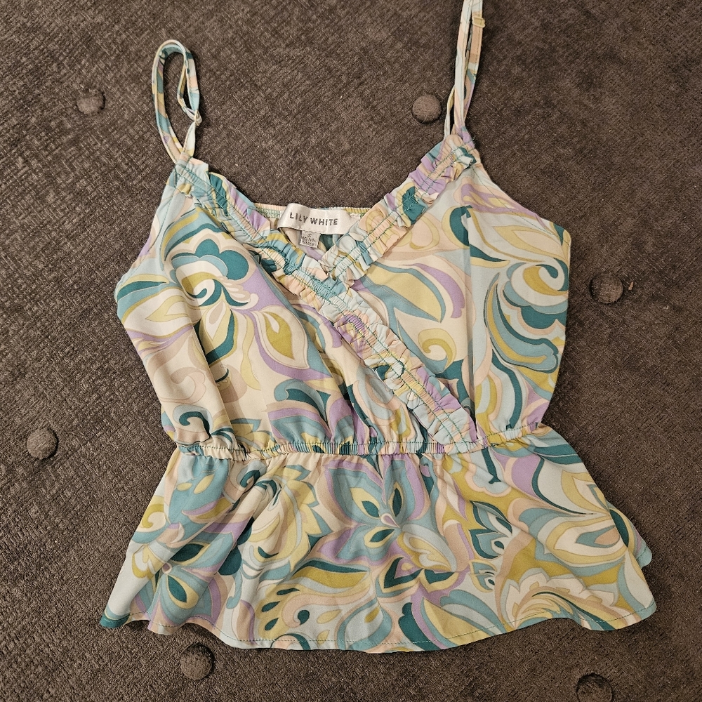 Floral Print Tank Top